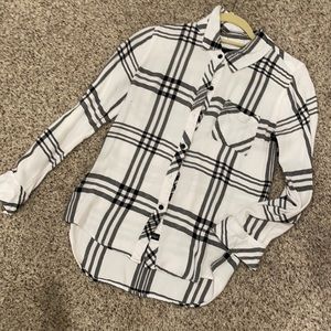 Rails plaid button down